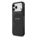 Apple iPhone 17 Pro Max Kılıf AMG Orjinal Lisanslı M-safe Şarj Özellikli Çift Katmanlı Kırmızı Çapraz Çizgili Kapak - 1