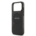 Apple iPhone 17 Pro Max Kılıf AMG Orjinal Lisanslı M-safe Şarj Özellikli Çift Katmanlı Kırmızı Çapraz Çizgili Kapak - 5