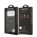 Apple iPhone 17 Pro Max Kılıf AMG Orjinal Lisanslı M-safe Şarj Özellikli Çift Katmanlı Kırmızı Çapraz Çizgili Kapak - 7