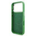 Apple iPhone 17 Pro Uyumlu Kılıf Lacoste Orjinal Lisanslı M-safe Şarj Özellikli PU Pike Desenli Standlı Metal Logolu Kapak - 13