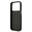 Apple iPhone 17 Pro Uyumlu Kılıf Lacoste Orjinal Lisanslı M-safe Şarj Özellikli PU Pike Desenli Standlı Metal Logolu Kapak - 20