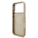Apple iPhone 17 Pro Uyumlu Kılıf Lacoste Orjinal Lisanslı M-safe Şarj Özellikli PU Pike Desenli Standlı Metal Logolu Kapak - 27
