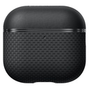 Apple Airpods Pro 2 Uyumlu Kılıf 1500D Aramid Fiber Pitaka Ultra-Slim Classic Serisi Black-Grey Twill Kapak - 6