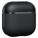 Apple Airpods Pro 2 Uyumlu Kılıf 1500D Aramid Fiber Pitaka Ultra-Slim Classic Serisi Black-Grey Twill Kapak - 8