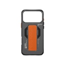 Apple iPhone 17 Pro Kılıf M-Safe Şarj Özellikli Airbag Tasarımlı Standlı Skinarma Haxa Kapak - 7