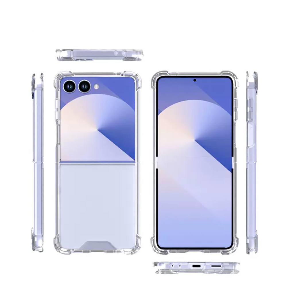 Samsung Galaxy Z Flip Uyumlu 7 Kılıf Zore Nitro Anti Shock Silikon - 3