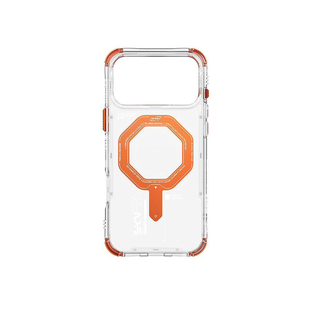 Apple iPhone 17 Pro Max Uyumlu Kılıf SkinArma M-safe Şarj Özellikli Airbag Tasarımlı Magma Kapak - 2