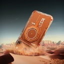 Apple iPhone 17 Pro Max Uyumlu Kılıf SkinArma M-safe Şarj Özellikli Airbag Tasarımlı Magma Kapak - 5