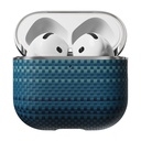 Apple Airpods Pro 2 Uyumlu Kılıf Aramid Fiber Pitaka Tactile Woven Sunset-Moonrise Serisi Sunset Kapak - 5