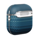 Apple Airpods 4 Uyumlu Kılıf Aramid Fiber Pitaka Tactile Woven Sunset-Moonrise Serisi Sunset Kapak - 10