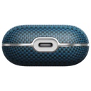 Apple Airpods 4 Uyumlu Kılıf Aramid Fiber Pitaka Tactile Woven Sunset-Moonrise Serisi Sunset Kapak - 12