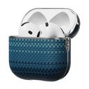 Apple Airpods 4 Uyumlu Kılıf Aramid Fiber Pitaka Tactile Woven Sunset-Moonrise Serisi Sunset Kapak - 14