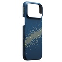 Apple iPhone 17 Pro Max Kılıf M-safe Şarj Özellikli Lumintex Fosforlu Pitaka Tactile Woven Starpeak Serisi Milky Way Galaxy Kapak - 3