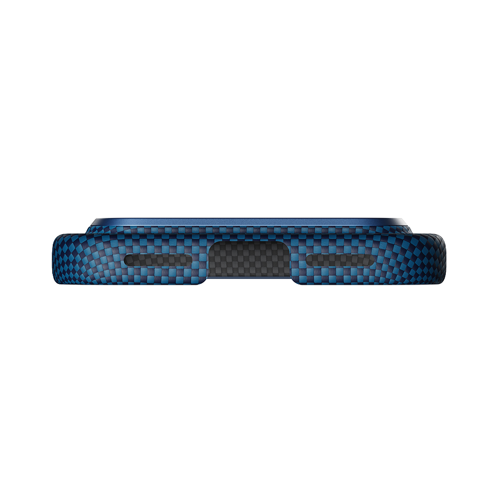 Apple iPhone 17 Pro Max Kılıf M-safe Şarj Özellikli Lumintex Fosforlu Pitaka Tactile Woven Starpeak Serisi Milky Way Galaxy Kapak - 4