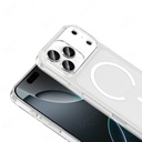 Apple iPhone 17 Pro Kılıf Zore M-safe Şarj Özellikli Şeffaf Kamera Çerçeveli Porto Kapak - 2