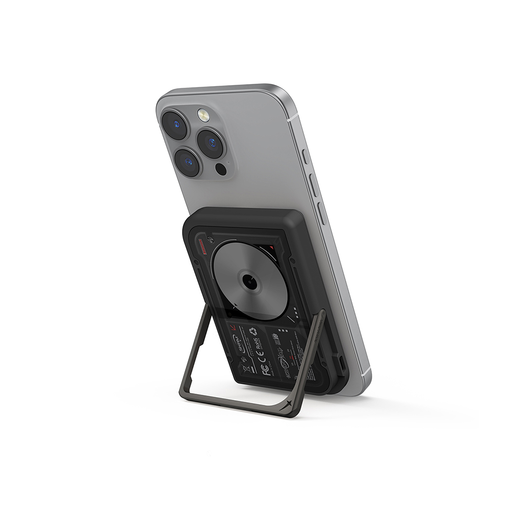 Skinarma Nexus Nova Kablosuz ve PD Hızlı Şarj Özellikli Standlı Taşınabilir Powerbank 20W 5000mAh - 4