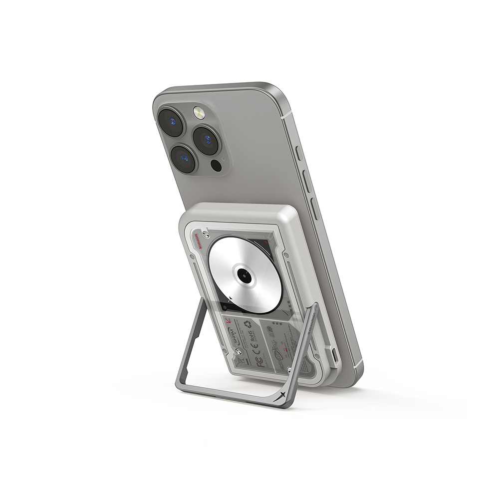 Skinarma Nexus Nova Kablosuz ve PD Hızlı Şarj Özellikli Standlı Taşınabilir Powerbank 20W 5000mAh - 6