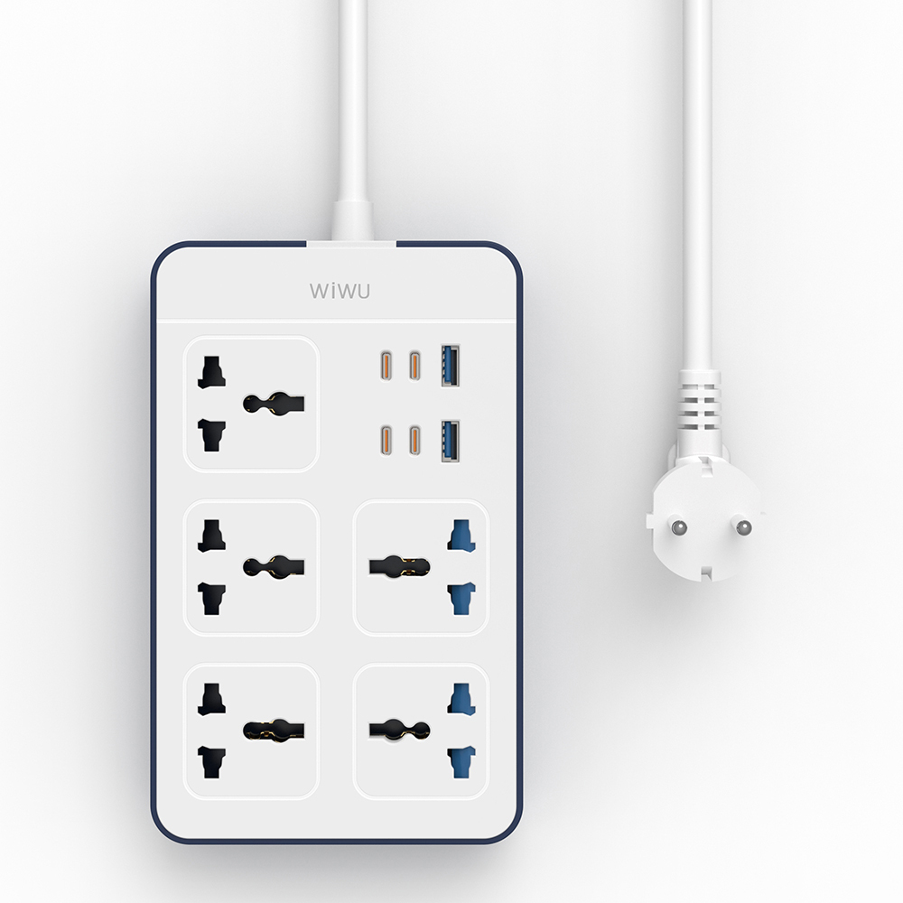 Wiwu Wi-S006 20W GaN Tech Power Strip 11 in 1 Çoklu Priz - 1
