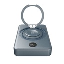 Lenyes PW1010D PD 20W Dijital LED Göstergeli Akıllı Saat Kablosuz Şarj Özellikli Standlı Wireless Powerbank 15W 10000mAh - 1