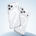 Apple iPhone 17 Kılıf M-safe Şarj Özellikli Benks ​​​​​​Crystal Serisi Şeffaf Kapak - 1