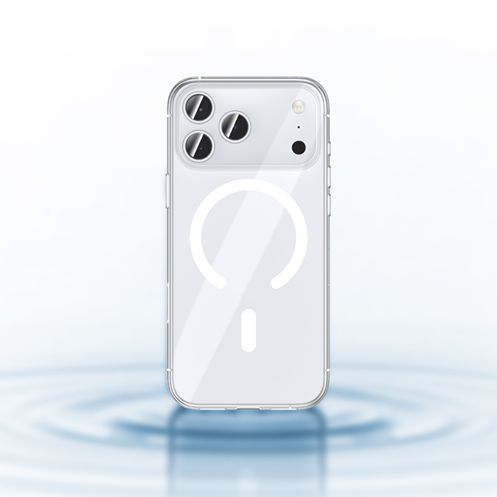 Apple iPhone 17 Kılıf M-safe Şarj Özellikli Benks ​​​​​​Crystal Serisi Şeffaf Kapak - 2