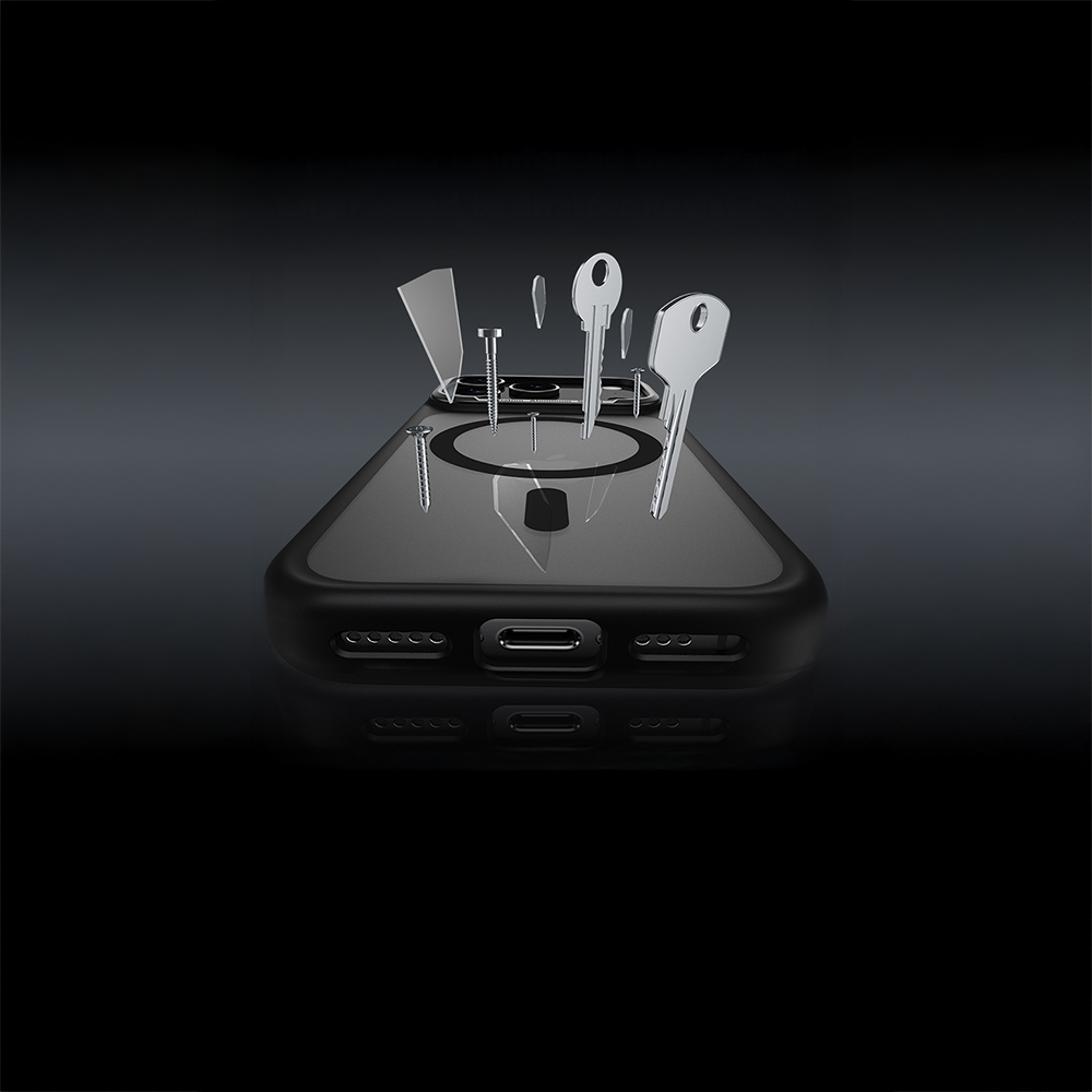 Apple iPhone 17 Pro Max Kılıf M-safe Şarj Özellikli Benks Mist Protective Kapak - 10