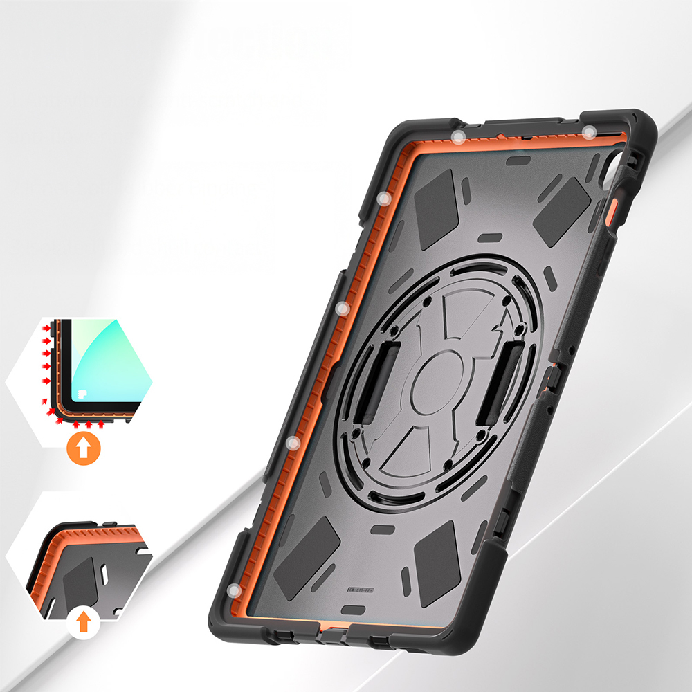 Samsung Galaxy Tab S10 Uyumlu FE Plus Zore Defender Tablet Silikon - 9