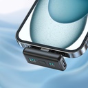 Go Des GD-WS307 2in1 Gürültü Engelleyici Özellikli Type-C ve Lightning Şarj Portlu Kablosuz Yaka Mikrofonu - 2