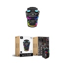 Lenyes S886 RGB Işıklı Çift Mikrofonlu Kablosuz TWS Bluetooth Speaker Hoparlör v5.3 - 2