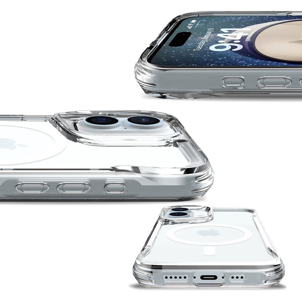 Apple iPhone 17 Kılıf Zore M-safe Şarj Özellikli T-Max M-safe Kapak - 6