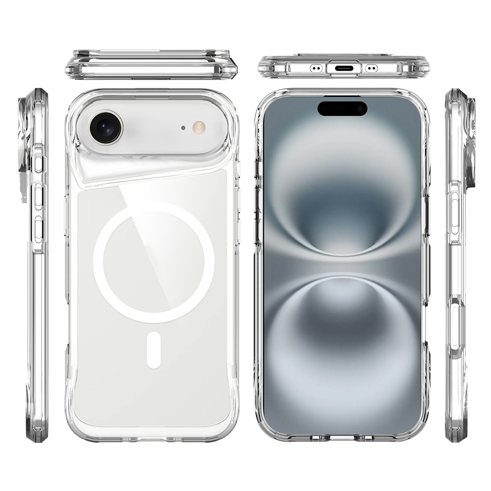 Apple iPhone 17 Air Kılıf Zore M-safe Şarj Özellikli T-Max M-safe Kapak - 1