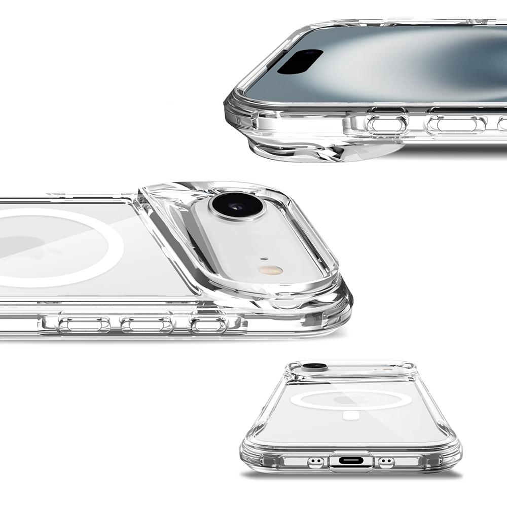 Apple iPhone 17 Air Kılıf Zore M-safe Şarj Özellikli T-Max M-safe Kapak - 6