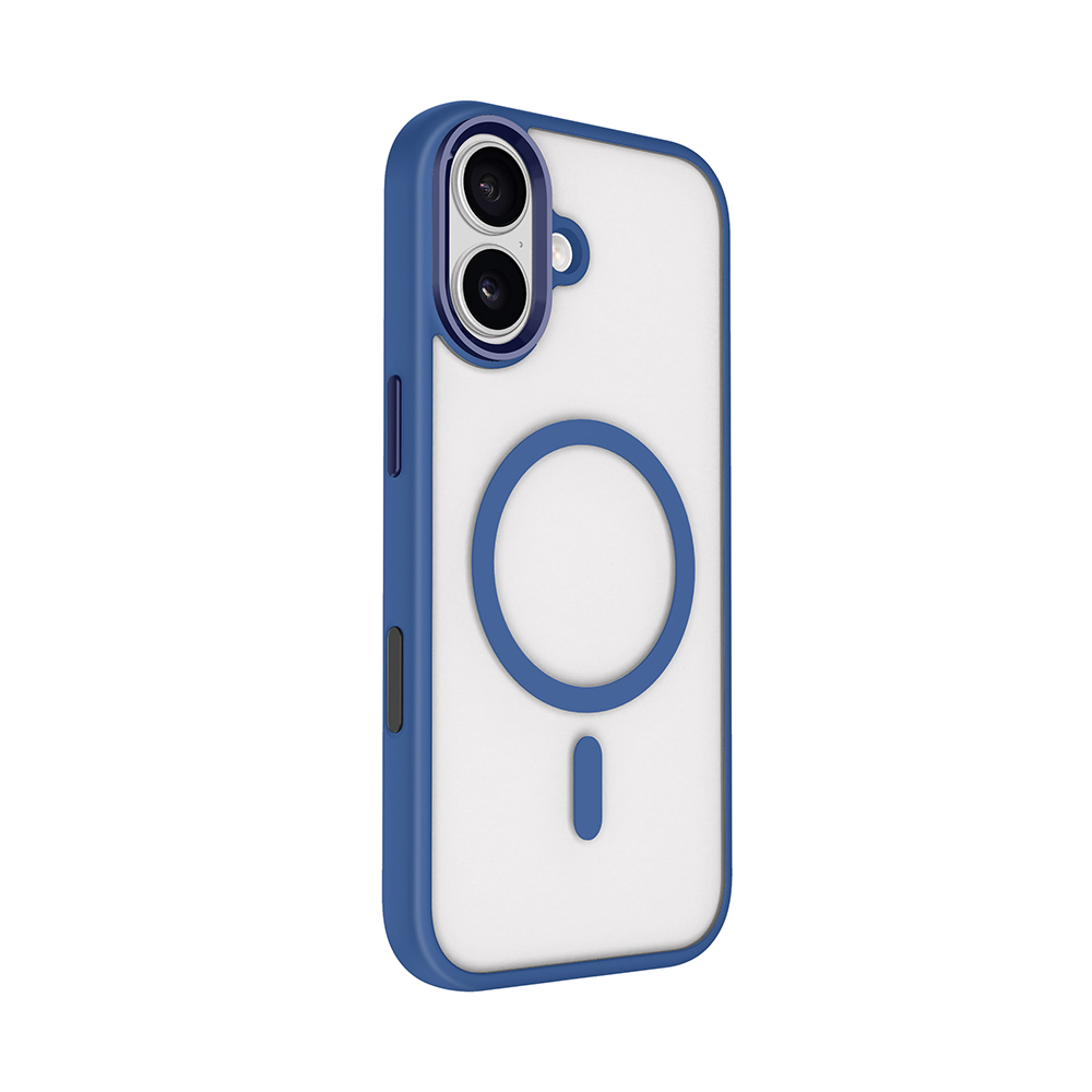 Apple iPhone 17 Kılıf Wireless Şarj Özellikli Zore Krom M-safe Silikon Kapak - 2