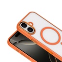 Apple iPhone 17 Kılıf Wireless Şarj Özellikli Zore Krom M-safe Silikon Kapak - 8