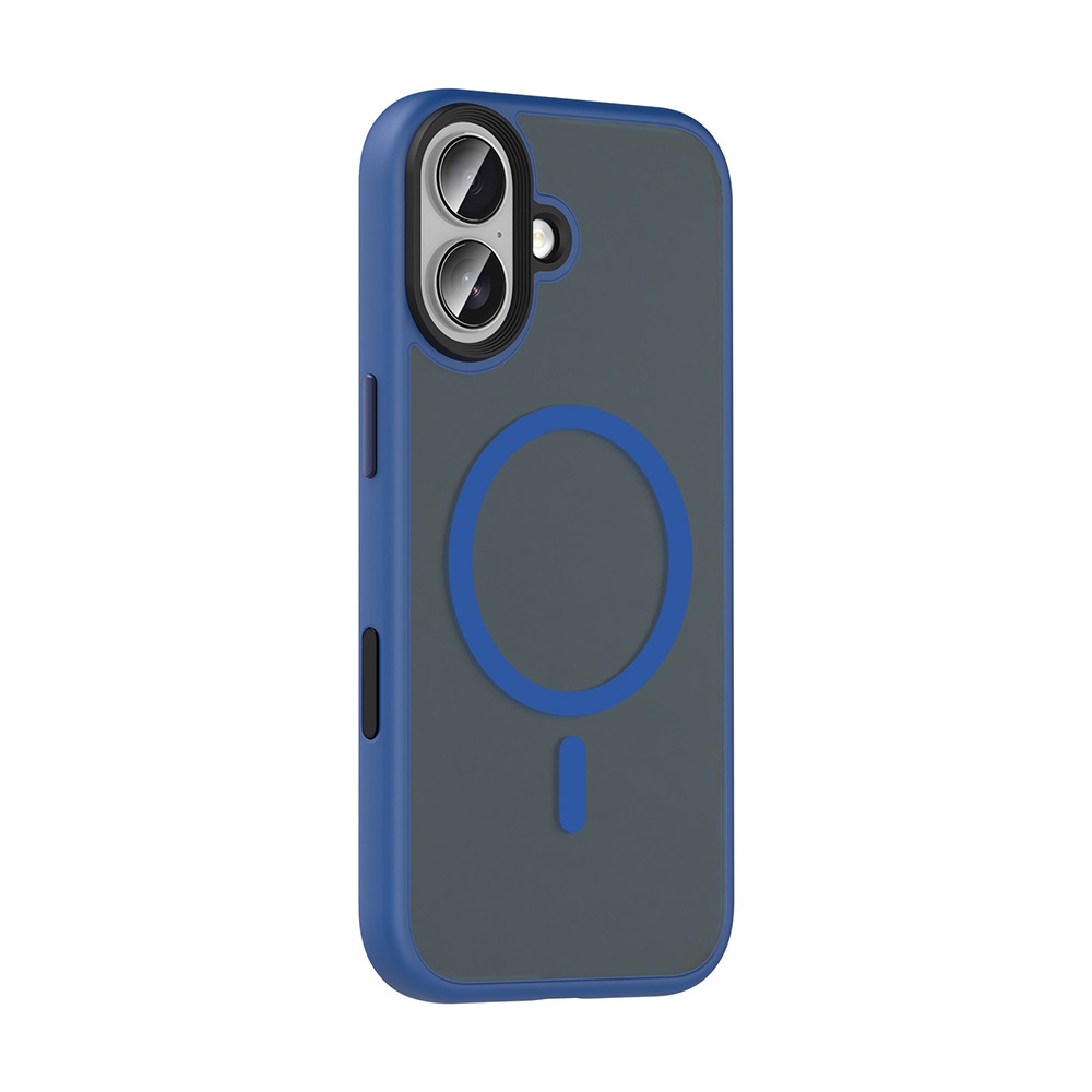 Apple iPhone 17 Kılıf Mat Arka Yüzey Wireless Şarj Özellikli Zore Flet M-safe Kapak - 5