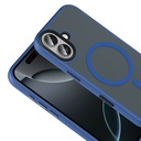 Apple iPhone 17 Kılıf Mat Arka Yüzey Wireless Şarj Özellikli Zore Flet M-safe Kapak - 6