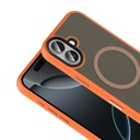 Apple iPhone 17 Kılıf Mat Arka Yüzey Wireless Şarj Özellikli Zore Flet M-safe Kapak - 8