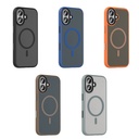 Apple iPhone 17 Kılıf Mat Arka Yüzey Wireless Şarj Özellikli Zore Flet M-safe Kapak - 11