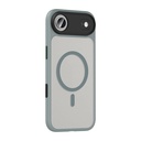 Apple iPhone 17 Air Kılıf Mat Arka Yüzey Wireless Şarj Özellikli Zore Flet M-safe Kapak - 9