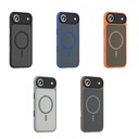 Apple iPhone 17 Air Kılıf Mat Arka Yüzey Wireless Şarj Özellikli Zore Flet M-safe Kapak - 11