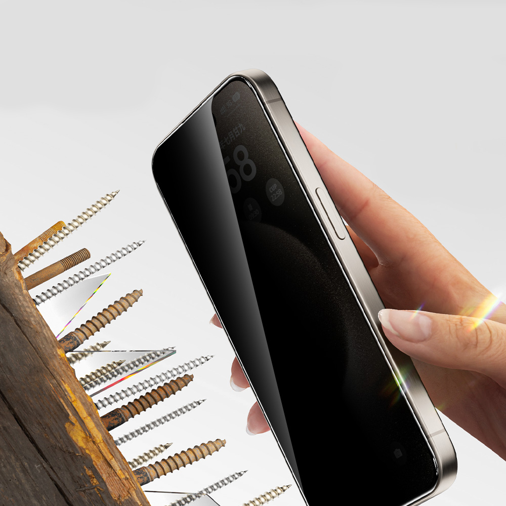 Apple iPhone 14 Uyumlu Zore 2.5D Oliv Privacy Temperli Cam Ekran Koruyucu + Kolay Uygulama Aparatı - 2