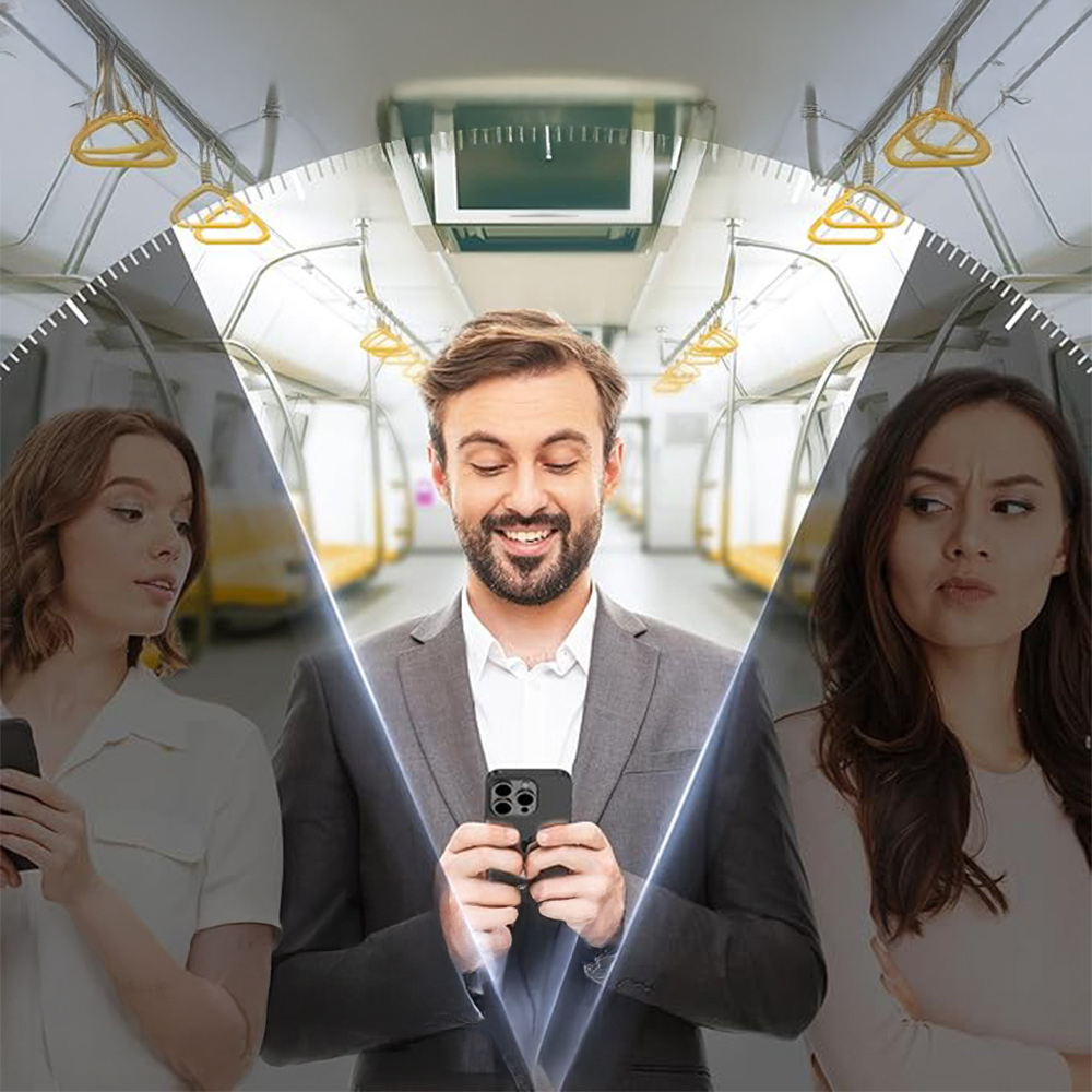 Apple iPhone 14 Uyumlu Zore 2.5D Oliv Privacy Temperli Cam Ekran Koruyucu + Kolay Uygulama Aparatı - 8