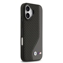 Apple iPhone 17 Uyumlu Kılıf BMW Orjinal Lisanslı M-safe Şarj Özellikli Metal BMW ve M Logolu PU Karbon Tasarımlı Kapak - 10