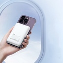 Wiwu Wi-P011 Gentleman Serisi LED Işık Göstergeli Standlı Kablosuz Powerbank 10.000mAh 15W - 11