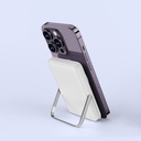 Wiwu Wi-P011 Gentleman Serisi LED Işık Göstergeli Standlı Kablosuz Powerbank 10.000mAh 15W - 13