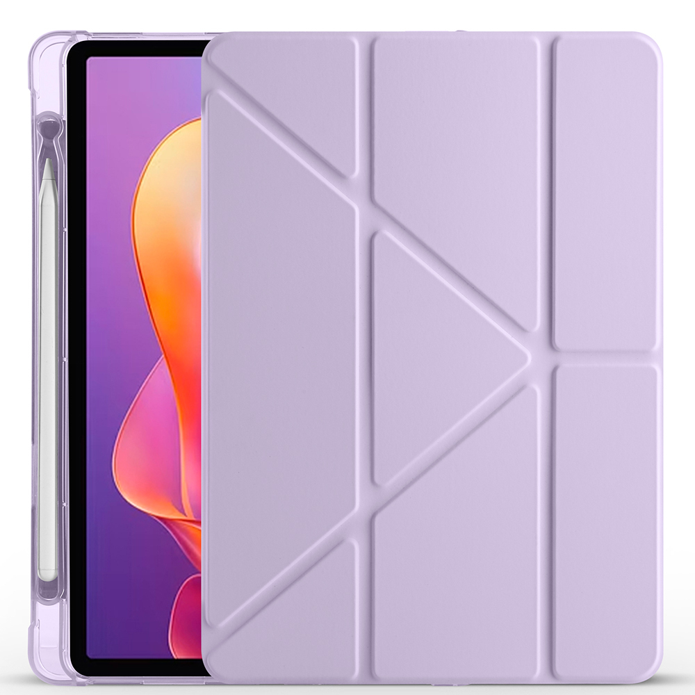 Xiaomi Redmi Pad Uyumlu 2 Kılıf Zore Tri Folding Kalem Bölmeli Standlı Kılıf - 1