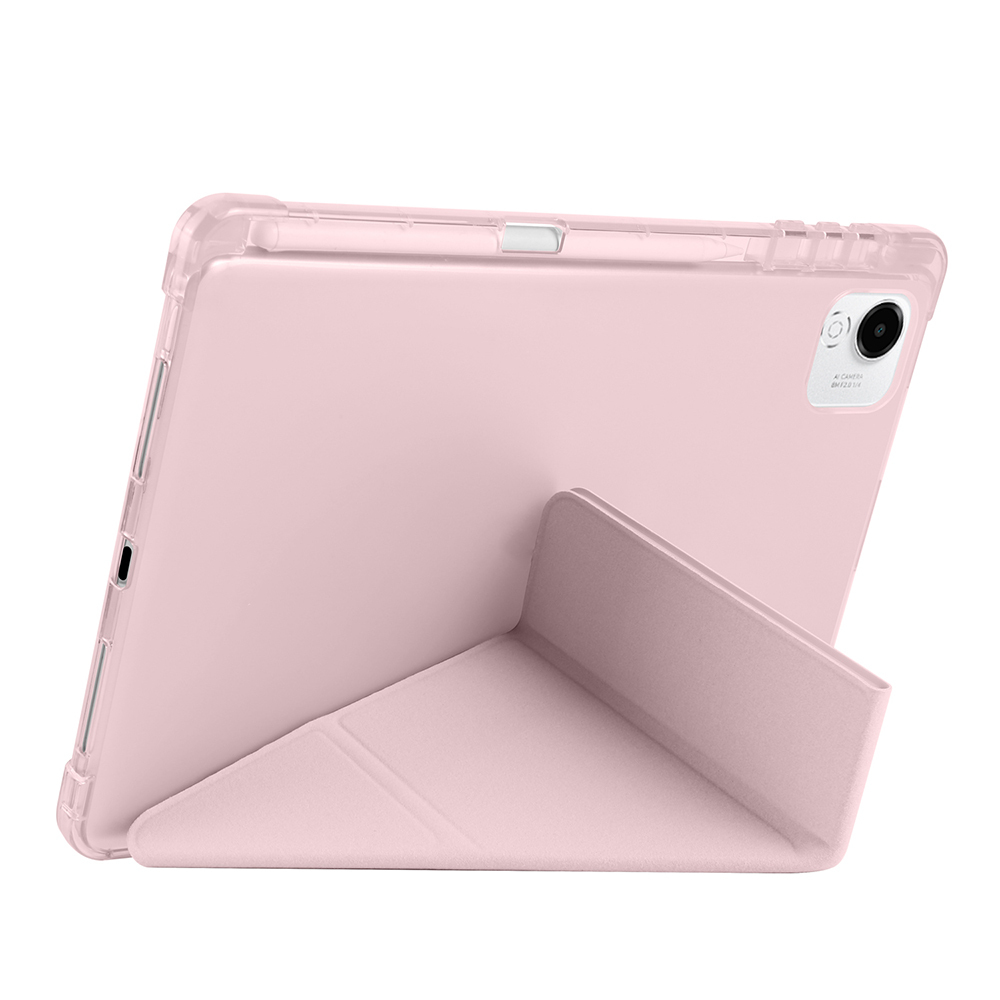 Honor Pad X9 Pro Kılıf Zore Tri Folding Kalem Bölmeli Standlı Kılıf - 4