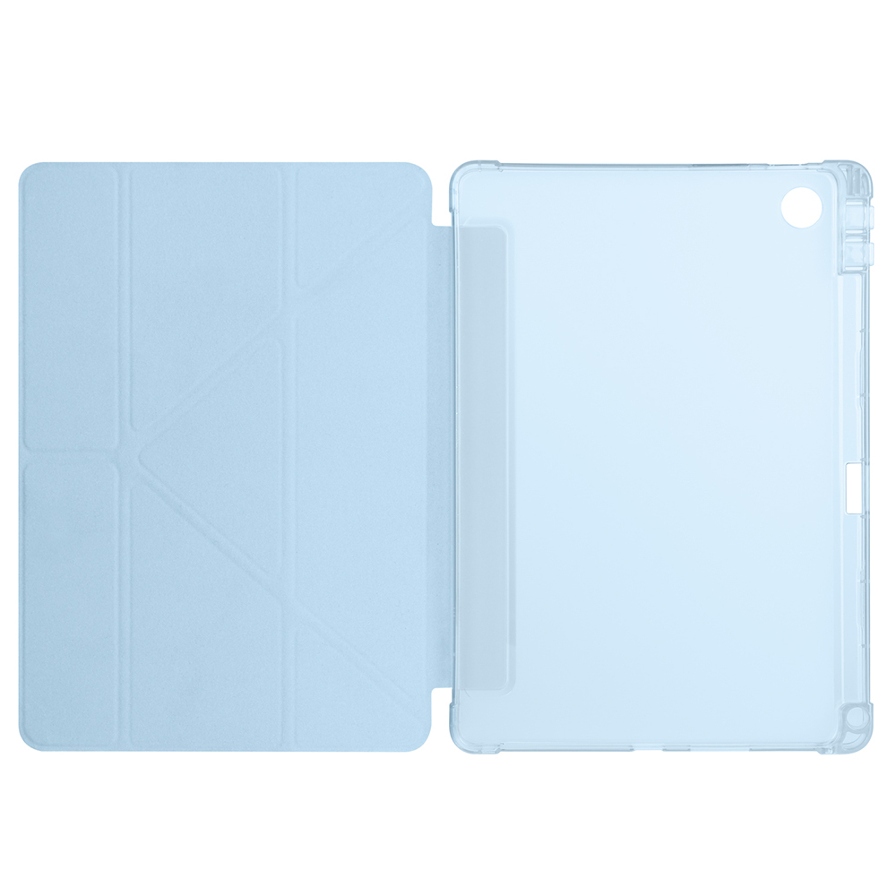 Lenovo Tab TB-311FU Kılıf Zore Tri Folding Kalem Bölmeli Standlı Kılıf - 12