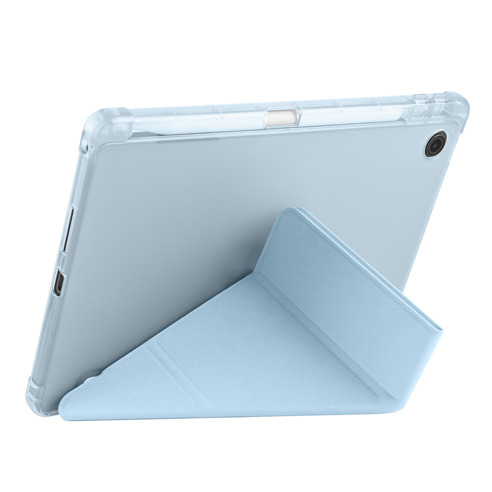 Lenovo Tab TB-311FU Kılıf Zore Tri Folding Kalem Bölmeli Standlı Kılıf - 19
