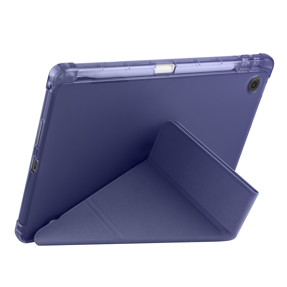 Lenovo Tab TB-311FU Kılıf Zore Tri Folding Kalem Bölmeli Standlı Kılıf - 24